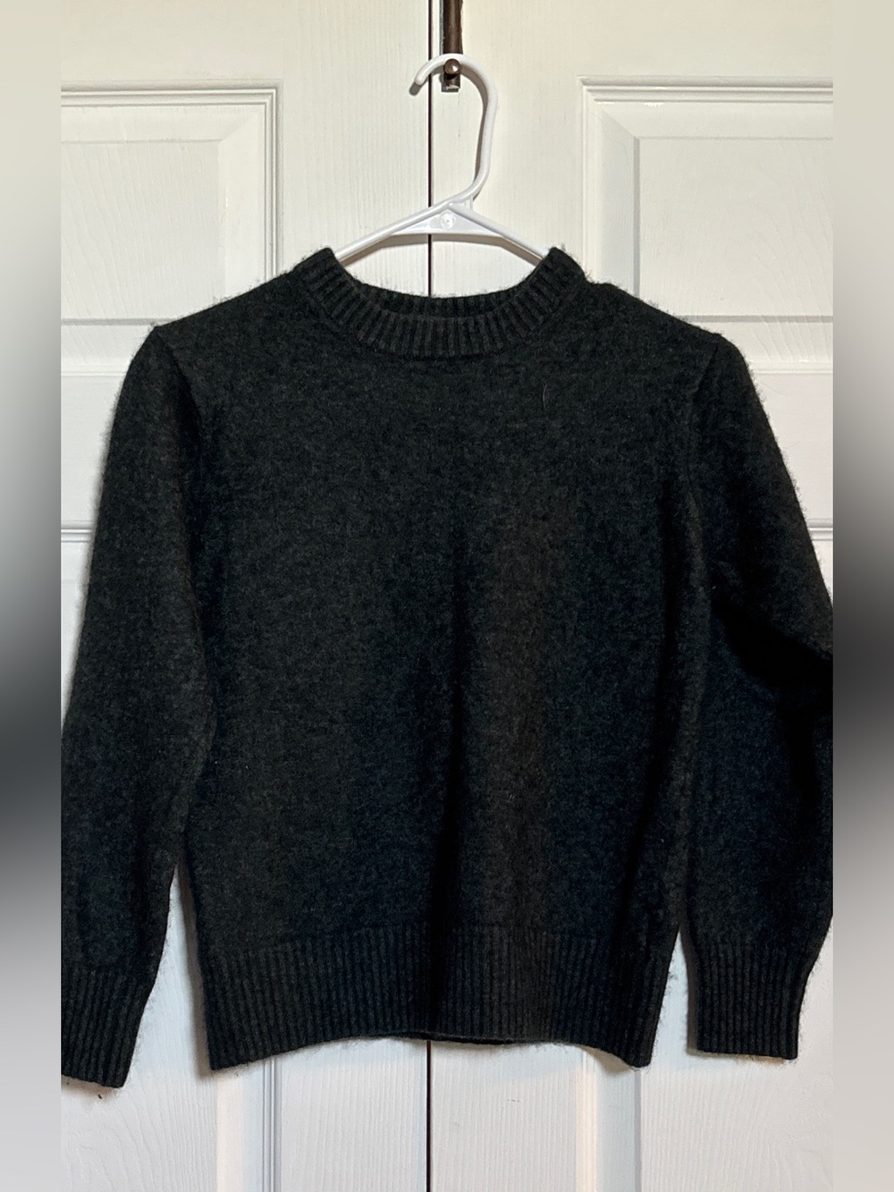 Rodd & Gunn Mens L Charcoal Cashmere Merino Wool Crewneck Sweater See Measuremen